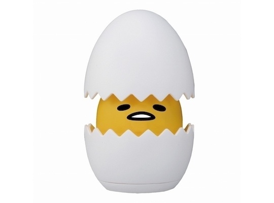 This one is for the people who leave their refrigerator doors open for too long. Place this egg in your fridge and the lazy yolk will pop out if you've left the door open for too long. 
