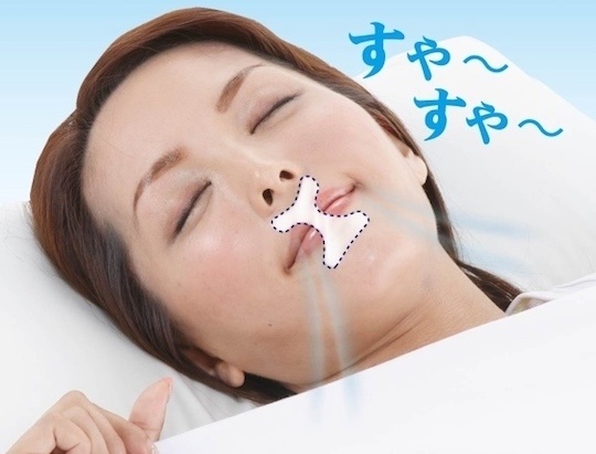Anti-snoring tape, need we say more?