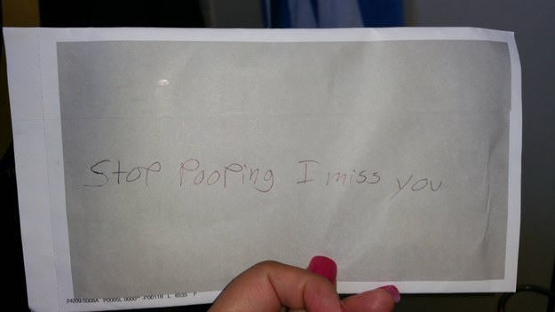 This husband who sent the realest love note: