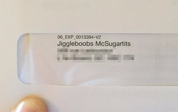 This husband who slightly adjusted his wife's legal name: