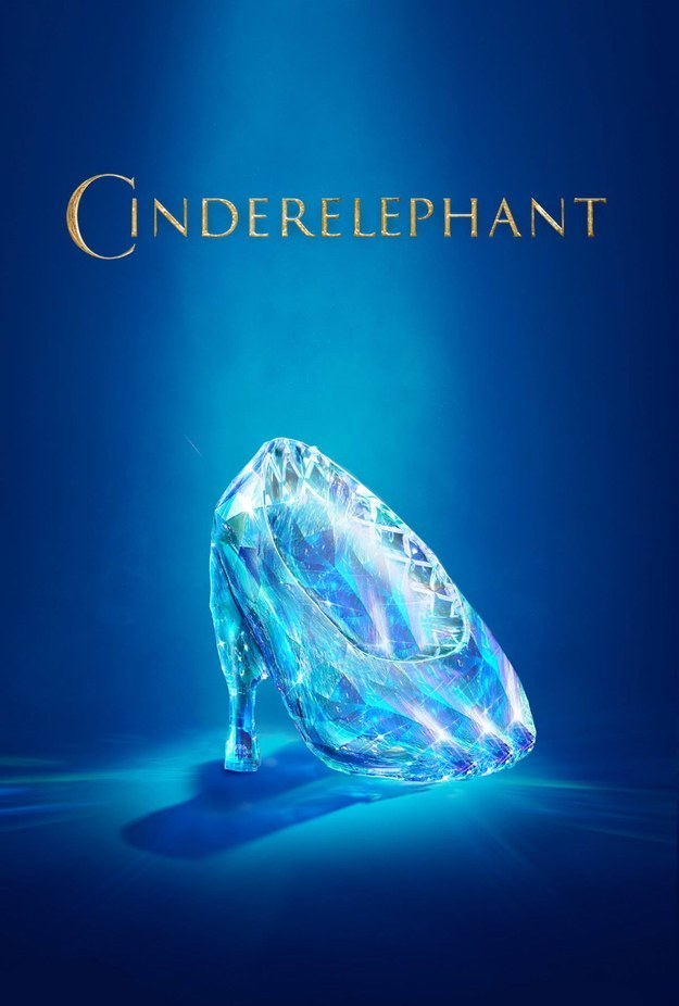 Cinderella's delicate slipper is now custom-made for an elephant: