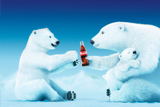 Polar bears have long been synonymous with Christmas and are famous for their appearances in Coca-Cola holiday ads.