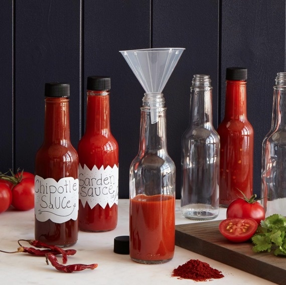 A make your own hot sauce kit for all the spice lovers.