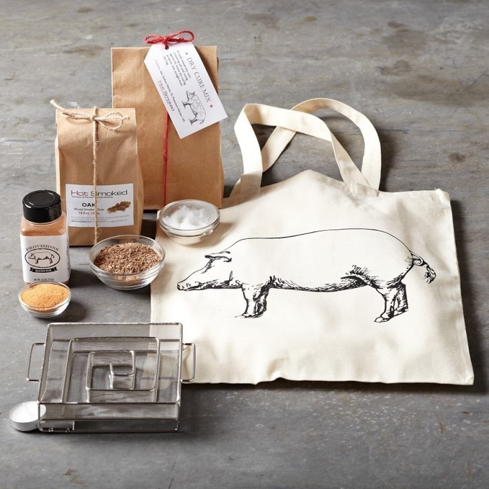 A bacon smoking kit for all the true bacon lovers. 