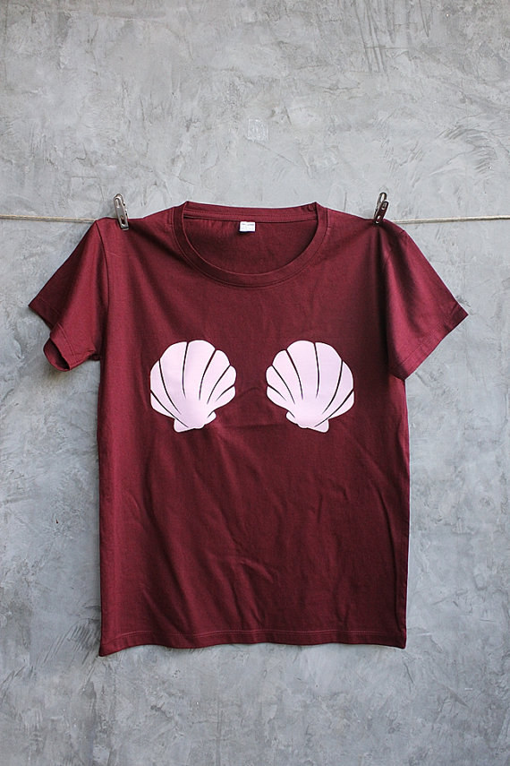 This T-shirt that a mermaid would love: