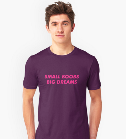 Or this small-boob pride tee: