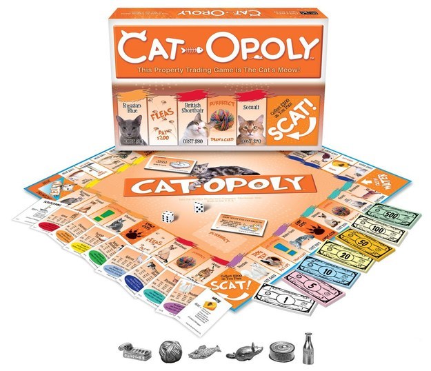 A game of Cat-Opoly.