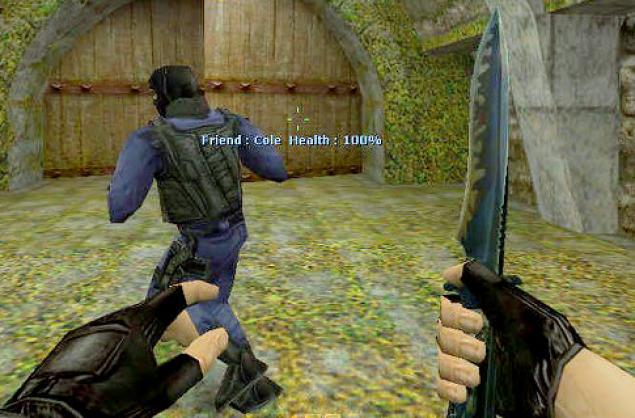 A man in France sought revenge against another player who killed his 'Counter-Strike' character - by stabbing him in the chest with a kitchen knife.