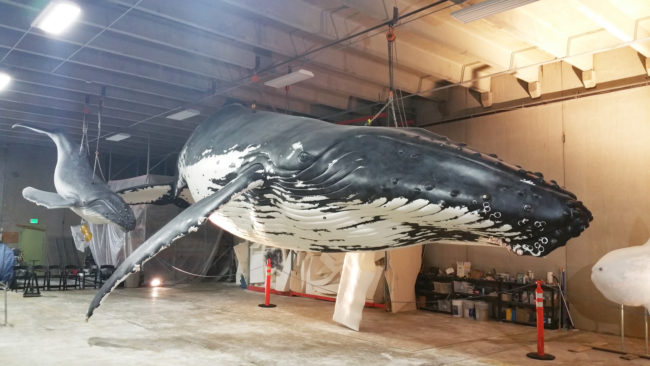 Before the process was done, Ms. Whale got a full paint job and a not-so-little baby to call her own.