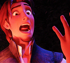 shocked tangled shock oh my god freak out