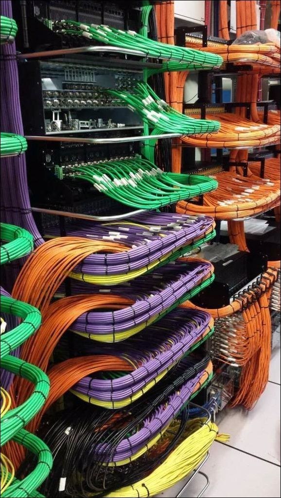 The IT worker who put all of these wires in.