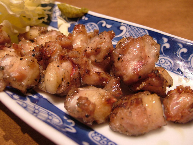 Or how about some crunchy, tasty nankotsu — chicken cartilage — stuck in your teeth?