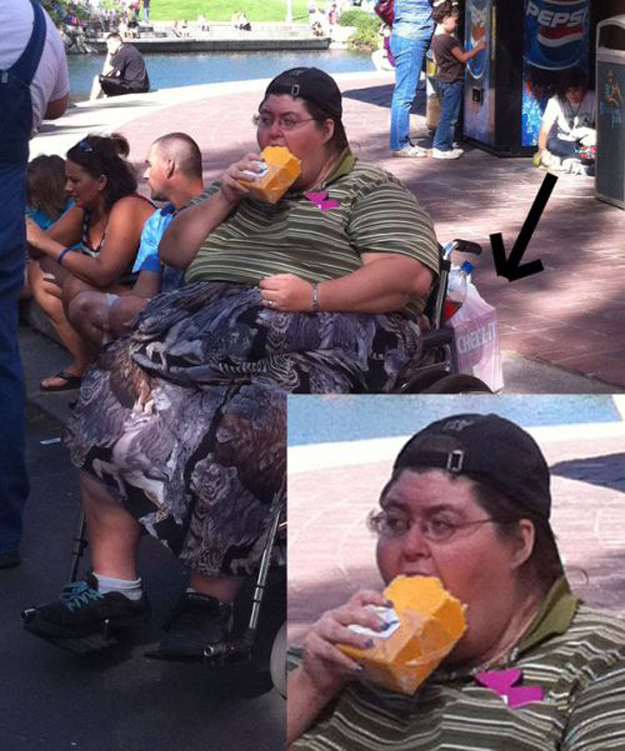This woman eating a block of cheese.