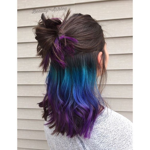 Concealed Purple And Teal