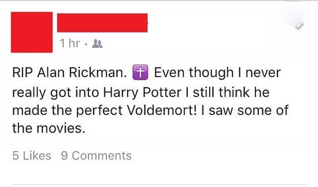 No more Voldemort: