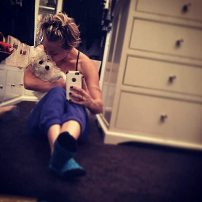 Kaley Cuoco's closet is comprised of three rooms -- yes, three.