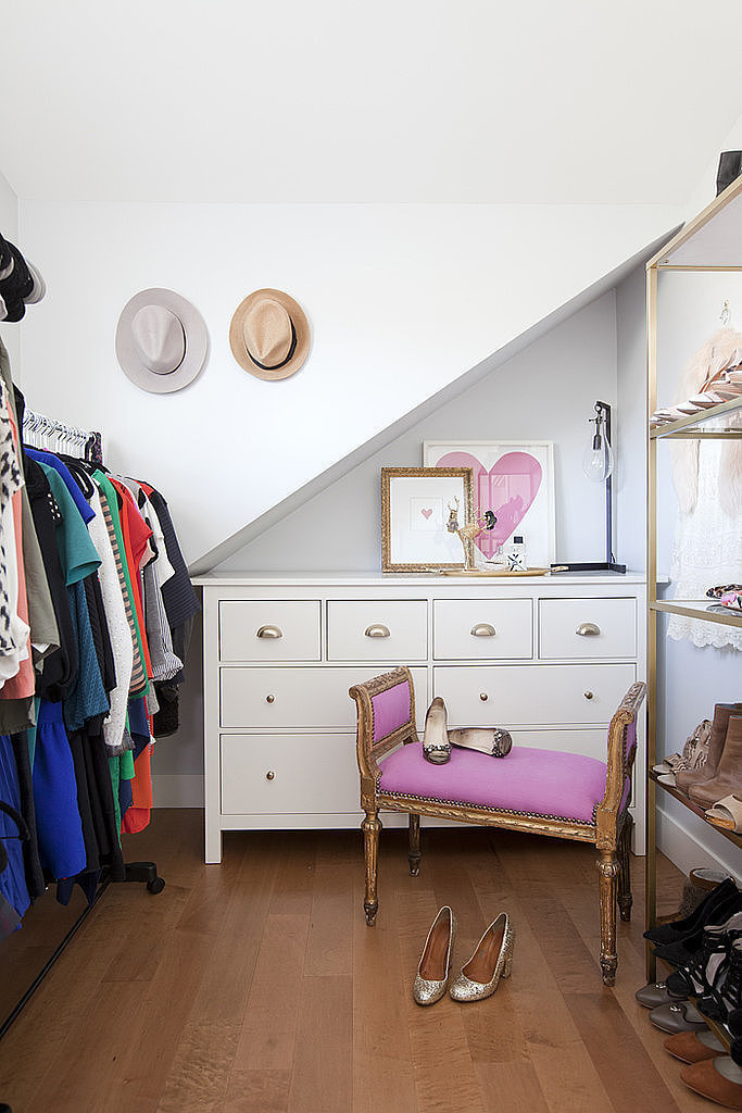 Jillian Harris, former Bachelorette, has an entire room dedicated to her clothing.
