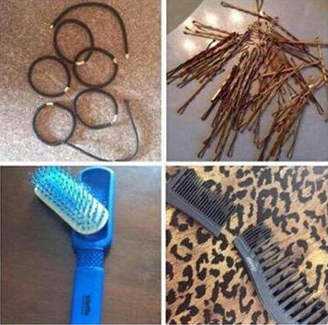 The struggle of thick hair: