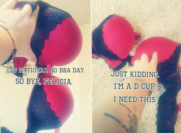 Knowing that not wearing a bra is NOT an option: