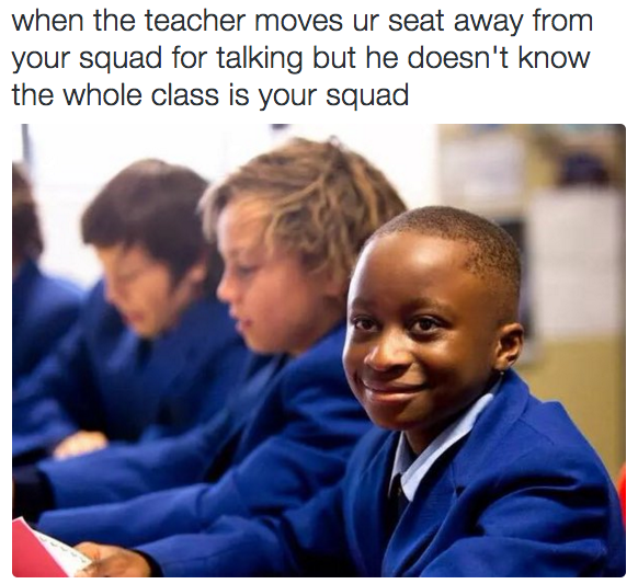 Taking over the class: