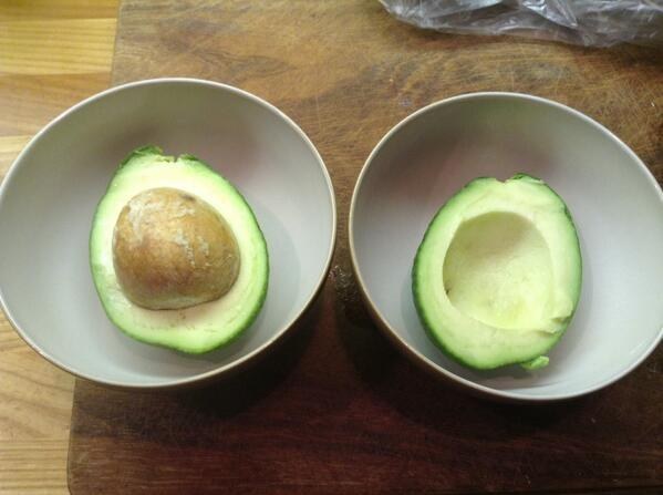 But the thing is, when an avocado isn't cut open, you just can't tell whether you're going to win the avocado lottery or not.