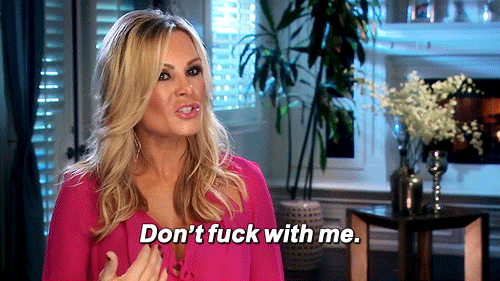 real housewives of orange county rhoc tamra barney fuck off dont fuck with me