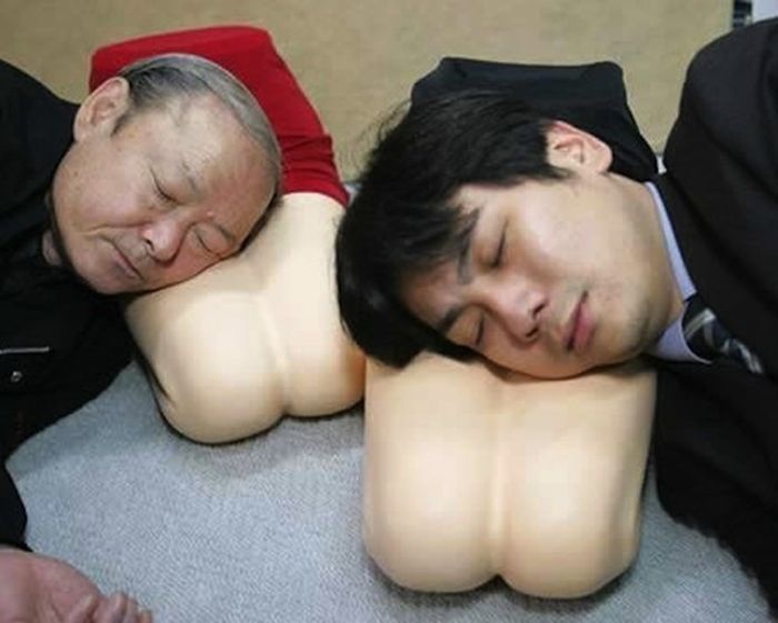 Special lady lap pillows.
