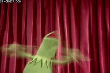 Cheezburger tv applause happy dance kermit the frog