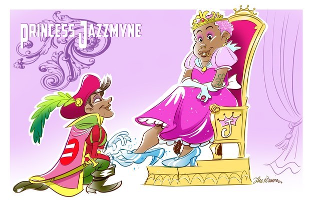 Here are the results!
Jazzmyne wanted a princess who didn't marry a prince... but rather another princess.
