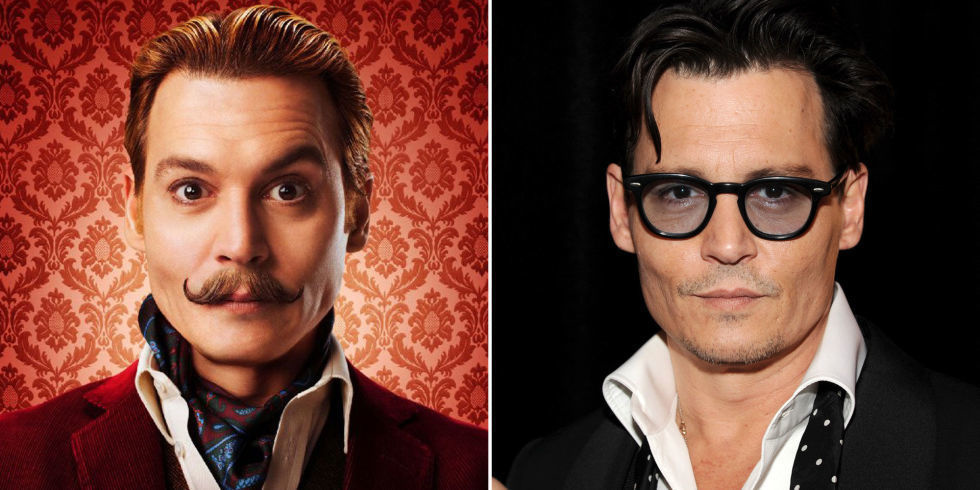 The original bad boy Johnny Depp is much better than the pretty Mortdecai. 