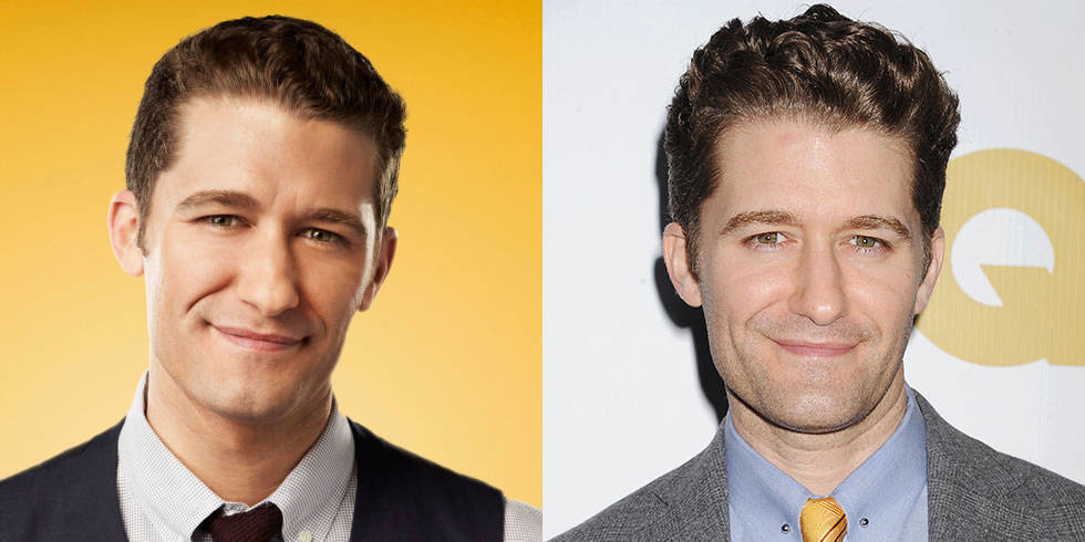 Not sure why Glee's favorite teacher, Matthew Morrison, gorgeous locks were trimmed for the show's promo photo.