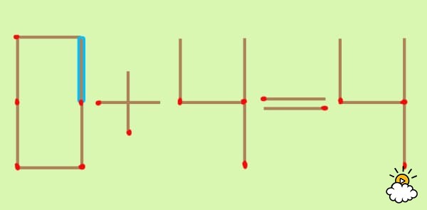 Matchstick math problem puzzle
