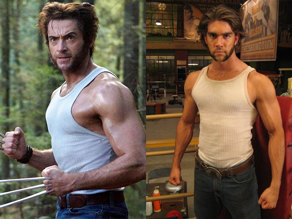 Daniel Stevens did work as Hugh Jackman's Wolverine and Chris Pratt's Star-Lord.
