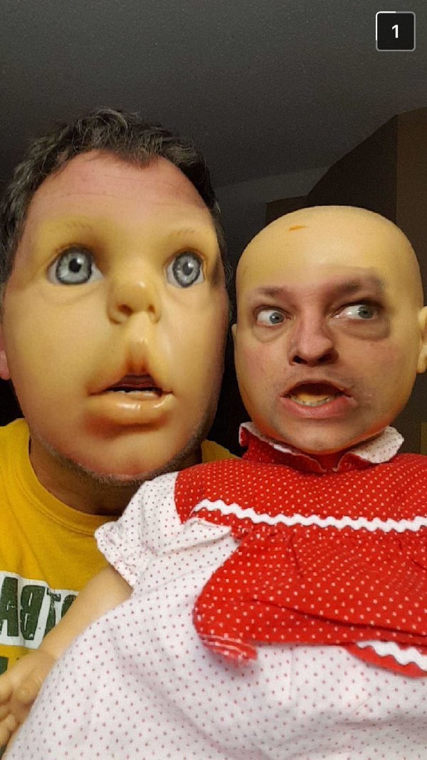 People everywhere are using this filter to fuck with our minds and haunt our nightmares.