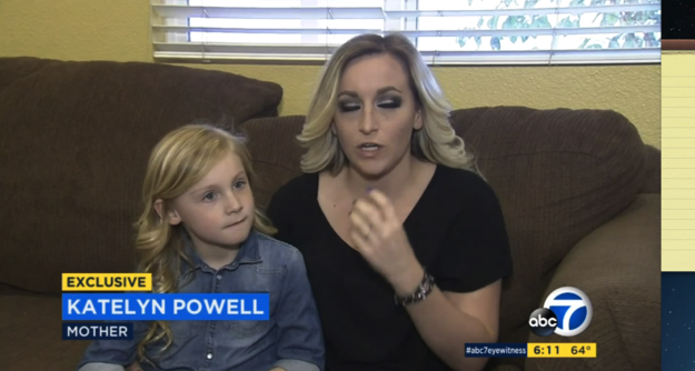 "About six months ago, her nose just started [running] out of this one side," Khloe's mother, Katelyn Powell, told ABC 7 Eyewitness News. "Green, green, green constantly and it stunk."