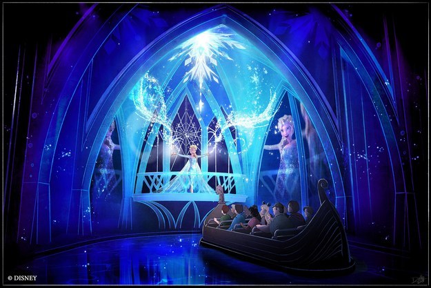 ...and, tbh, it looks pretty magical. The Frozen Ever After attraction is coming to Epcot in 2016.