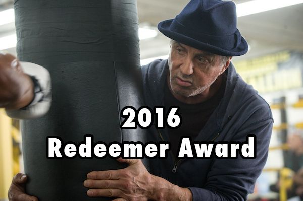 The Redeemer Award

Sylvester Stallone – From all-time Razzie champ to 2015 award contender for Creed (WINNER)

Elizabeth Banks – From Razzie “winning” director for Movie 43 to directing the 2015 hit film Pitch Perfect 2

M. Night Shyamalan – From Perennial Razzie nominee and “winner” to directing the 2015 horror hit The Visit

Will Smith – For following up Razzie “wins” for After Earth to starring in Concussion