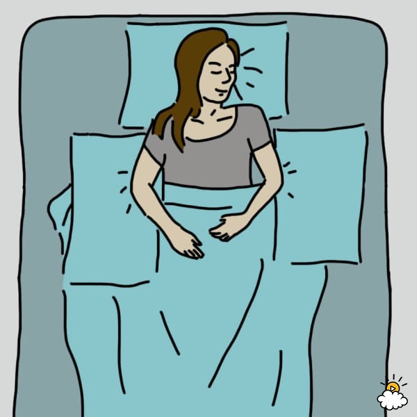 How to prevent chest wrinkles while you sleep
