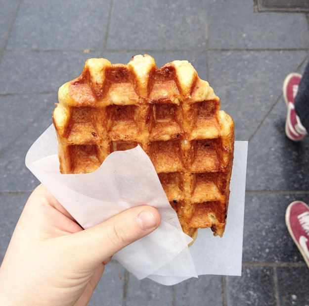 Belgians have given us WAFFLES.