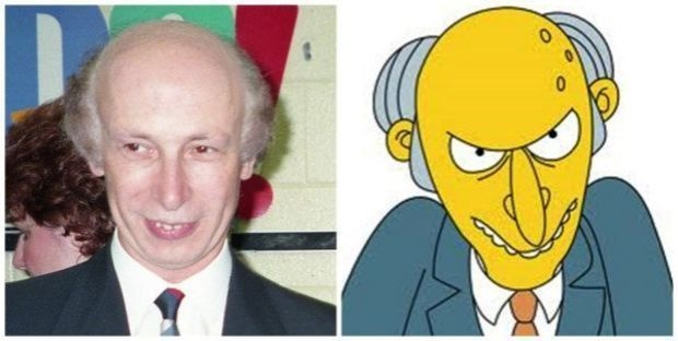 Mr. Burns from The Simpsons.