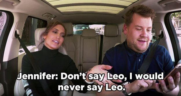 First, J.Lo helped James to get the ~tone~ right.