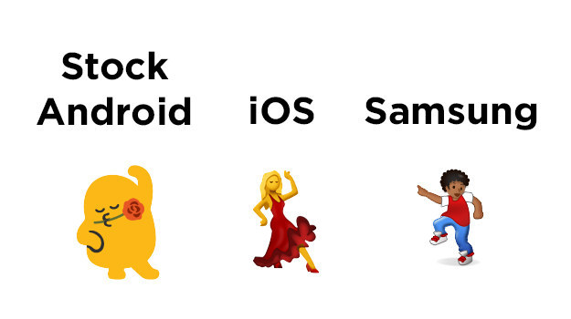 I recently discovered that I've been sending *wildly* different emojis to my Android friends.