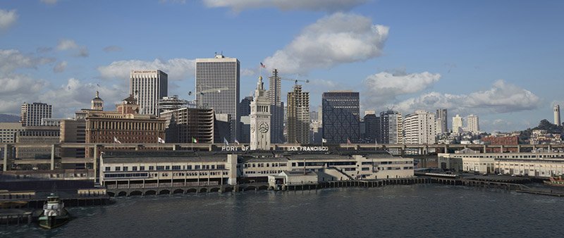 “Zodiac” is set in San Francisco, but most of the film’s shots of the city were created with CGI, including the entire port of San Francisco.