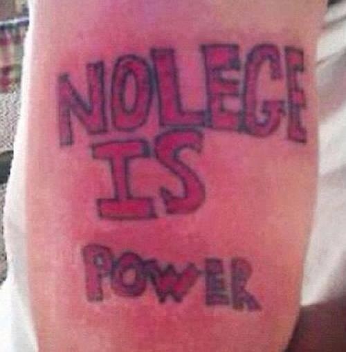 People think this is OK to get tattooed:
