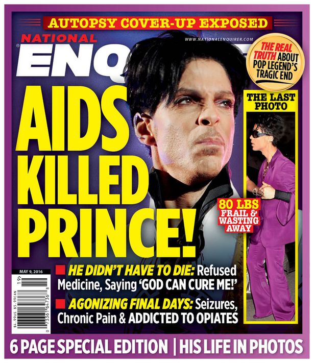 National Enquirer front page