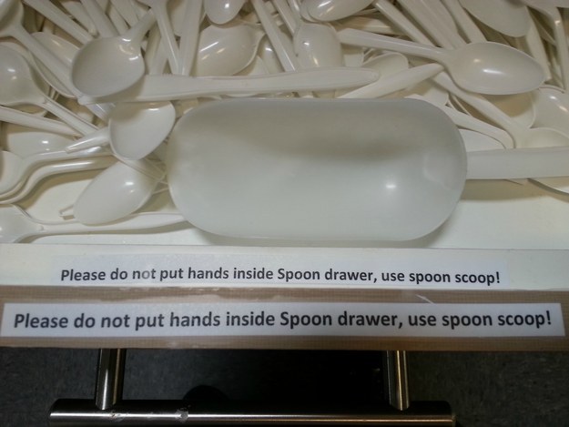 The person who invented the "spoon scoop":