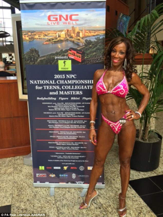 The ambitious grandmother has now garnered titles galore for her physique