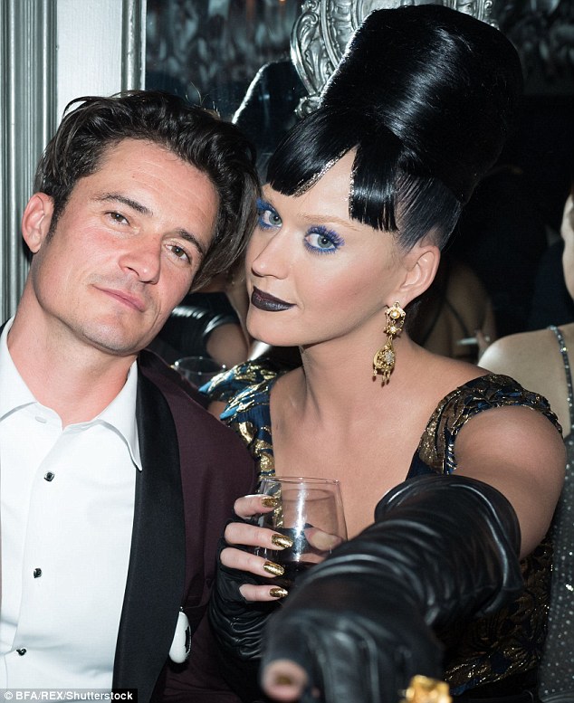 Some explaining to do?: Orlando was at the Met Gala with girlfriend Katy Perry last week