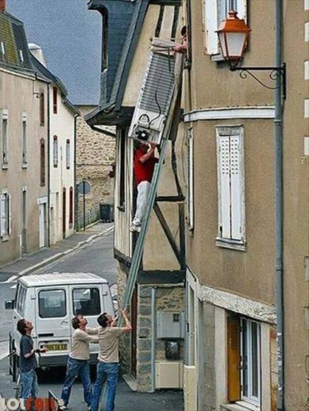 Just when you thought a ladder situation couldn't get worse. 