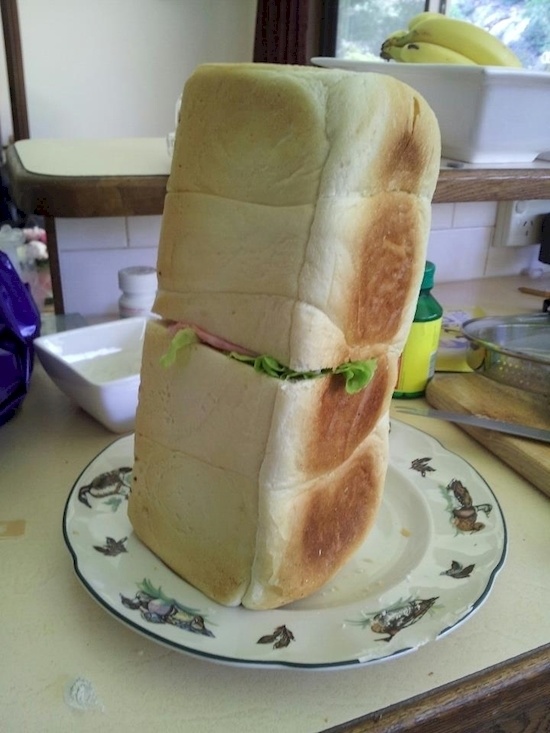 Need to talk about your sandwich making skills.
